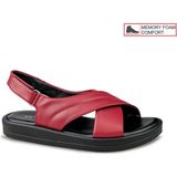 Ceyo 9986-3 Kırmızı Kadın Sandalet