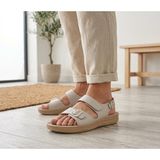 Ceyo Ceyuo 9891 Erkek Anatomik Hac ve Umre Sandalet - Bej