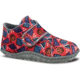 Ceyo Cocuk Ev Ayakkabı PUFFI-F18 (24-34) - Kırmızı