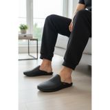 Ceyo Erkek Kışlık Terlik Rahat Günlük Kullanım - Pierro10 Siyah 40-45