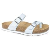 CEYO Kadın Rahat Sandalet - Üstün Kalite, Ergonomik Tasarım, Nefes Alabilir Yapı, mavi (Light Blue), 6.5 UK