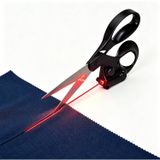 Ceysa Store Lazer Kılavuzlu Makas, Paslanmaz Çelik Bıçaklı Ergonomik Kumaş ve Kağıt Kesme Makası, Dikiş, Terzilik, Patchwork, Hobi ve El İşi İçin