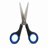 Ceysa Store Ofis Makası 14 cm, Paslanmaz Çelik Kağıt Kesme Makası | 5,4 cm paslanmaz çelik düz bıçak; kağıt, fotoğraf, etiket, ince karton, evrak, kırtasiye ve hafif hobi işleri.