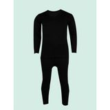 Ceysan Interlok Unisex Çocuk Termal Takım %100 Pamuk 3324 Soğuk Havalara Uygun - Siyah - 13 - 14 Yaş
