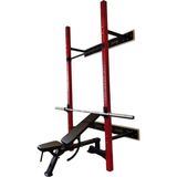 CEYSPORT Duvara Monte Katlanır Squat Rack - 80X80 Profil - Çok Fonksiyonlu Fitness Istasyonu
