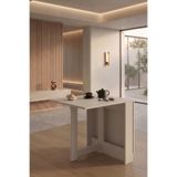 CeyZen Home Pratik Portatif Katlanır Masa Salon Mutfak ve Yemek Masası Açılır Kapanır Atlantik Çam
