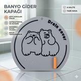 Ceyzi Kötü Koku Önleyici Silikon Mat Banyo Mutfak Lavabo Balkon Gider Tıpası Kapağı