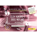 Ceza Hukuku-1 Ders Notları - Genel Hükümler / Kolektif / Temsil Kitap / 9786056885808