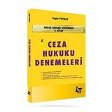 Ceza Hukuku Denemeleri 4T Yayınları