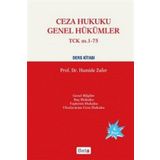 Ceza Hukuku Genel Hükümler TCK m. 1-75 Ders Kitabı