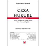 Ceza Hukuku Genel Kısım - II