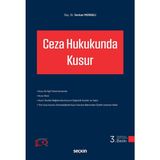 Ceza Hukukunda Kusur - Serkan Meraklı