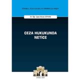 Ceza Hukukunda Netice / Murat Ceyhan / On İki Levha Yayınları / 9786254320927 / Ciltli