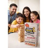Cezalı Jenga - Eğlencenin Zirvesi Burada!