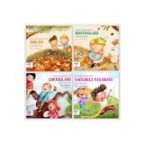 Cezve Çocuk Benim Peygamberim Doğayı-Hayvanları-Çocukları-Sağlıklı Yaşamayı Çok Severdi - 4lü kitap set