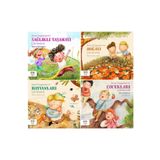 Cezve Çocuk Merve Gülcemal 4 Kitap Set - Peygamberim Sağlıklı Yaşamayı-doğayı-hayvanları-çocukları Çok Severdi