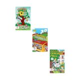 Cezve Çocuk Tuğba Coşkuner Yeşil Kafalar Serisi 3 Kitap (Ormanı Yemek Yasak + Macera Ekspresi + Duvarları Gıdıkl