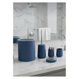 CEZVE HOME Diamond 5 Parça Lacivert Modern Akrilik Banyo Seti