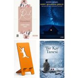 Cezve Kitap Ruh Ziynetleri - Tuğba Akbey Inan + Kuzey Işıklarının Şarkısı + Telefon Tutucu + Bir Kar Tanesi