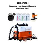 CF CLEANFAST Big Boss Çift Motor Buharlı Koltuk ve Halı Yıkama Makinesi Yan Ekipman Seti Polisaj Makinesi Çelik M