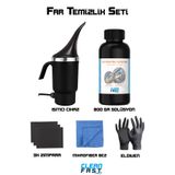 CF CLEANFAST Yeni Nesil Premium 800 GR Far Temizlik Solüsyonu Buharlı Araba Far Temizleme Ve Parlatma Seti 9 Parç