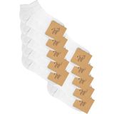CF Colour Feet 10'lu Paket Beyaz Pike Örgü Patik Çorap - 40 - 44