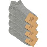 CF Colour Feet 4'lü Paket Gri Pike Örgü Patik Çorap - 36 - 39 - Gri Melanj