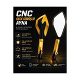 CF Moto 150 NK NK250 ayna CNC SPOR AYNA gold CNC AYNA