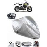 Cf Moto 650 Nk Arka Çanta Uyumlu Motosiklet Brandası Lüx Kalite Kalın Yüksek Kalite - Gri