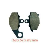 Cf Moto Arka Disk Balata Fa192 650 Nk(2012-2015)-Kawasaki Er-6 F-N - Z750 S Z1000 Zx6-R A Kalite 7CRR26883