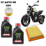 Cf Moto Clx 250 Yag Bakim Seti Motul 5100 Lu Set
