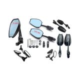 Cf Moto Mp35 Ayna Alüminyum (Mavi Cam) Mt07-09 Mt25 Xmax Pcx Nc750 Pulsar Dominar Nk250-400