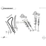 CF MOTO NK 250 EKSANTRİK ZİNCİR GERGİSİ KÜÇÜK ORJ