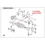 Cf Moto Nk 250 İğneli Rulman (Sekromeç Çivisi) 3-9,70 Mm Orj Y4CFM4012A0230