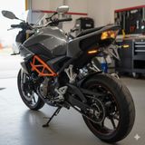 Cf Moto Nk250 Uyumlu Katlanır Plakalık Takımı (Kayar Led Sinyalli) SKM-0035