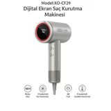 Cf29 Dijital Ekranlı Saç Kurutma Makinesi 1450W, 3 Kademeli Hız & 4 Kademeli Sıcaklık Kontrolü