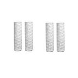 CFS American Plumber W30W Karşılaştırılabilir Tüm Ev Sediment Filtre Kartuşu ile Uyumlu (4'lü Paket)