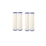 CFS - Amerikan Tesisatçı W20CLA Modelleriyle Uyumlu 4 Paket Tortu Su Filtresi Kartuşları - Kötü Tat ve Kokuyu Giderir - Tüm Ev Yedek Filtre Kartuşu - 5 Mikron