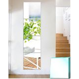 Cg Home 20 x 20 Kare 4'lü Rodajlı 4mm Şişecam Dekoratif Yapışkanlı Ayna - 20X20