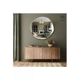 Cg Home Arya Model Asimetrik Ayna, Dekoratif Ayna, Duvar Aynası, Banyo Aynası, Holl Aynası 70 Cm
