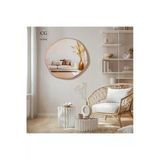 Cg Home Arya Model Asimetrik Ayna, Dekoratif Ayna, Duvar Aynası, Banyo Aynası, Holl Aynası 90 Cm