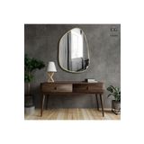 CG HOME Asimetrik Ayna, 75X55 cm, Konsol Aynası, Dresuar Aynası, Duvar Aynası, Şişecam Ayna