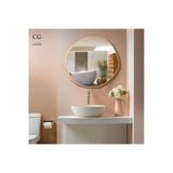 Cg Home Asimetrik Ayna, Dekoratif Ayna, Duvar Aynası, Banyo Aynası, Holl Aynası 50 Cm