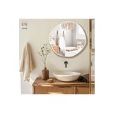 CG HOME asimetrik ayna, dekoratif ayna, duvar aynası, banyo aynası, holl aynası 70 cm