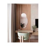 Cg Home Asimetrik Model Çerçevesiz Ayna Duvar Aynası Konsol Aynası