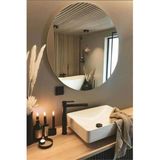 Cg Home Ayna / Yuvarlak Ayna / Dekoratif Ayna / Banyo Aynası/Konsol Aynası/45 Cm Çapında