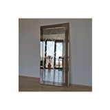 CG HOME Baklava Desenli Bronz Bizoteli Salon Ofis Konsol Aynası Bronz Ayna 120cm X 60cm