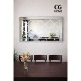 Cg Home Dekoratif Baklava Desenli Bizoteli Salon Ofis Konsol Aynası 120Cm X 60Cm