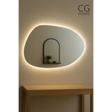 CG HOME Luna Ledli Ayna, Ledli Ayna, Konsol Aynası, Dresuar Aynası, Banyo Aynası
