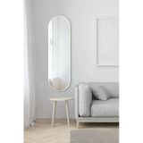 Cg Home Model Alfa Dekoratif Ayna Duvar Aynası Boy Aynası Mdf 180Cm X 62 Cm Elips Ayna
